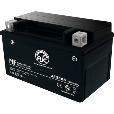 AJC Battery Aprilia RSV4 R Factory 1000CC Motorcycle Battery (2009-2015), 8.6 Amps, 12V, B Terminals