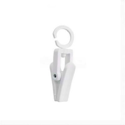 Swivel Clip, White, 100 Pkg. Qty.