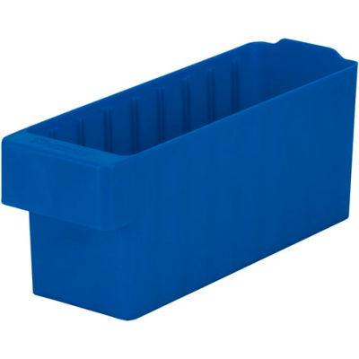 Akro-Mils Dividable Akrodrawer 31142 - 3-1/4"W x 11-5/8"D x 4-5/8"H, Blue - Pkg Qty 6