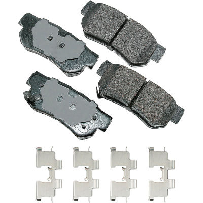 Akebono AKACT863A ProACT Ultra Premium Ceramic Disc Brake Pad Kit