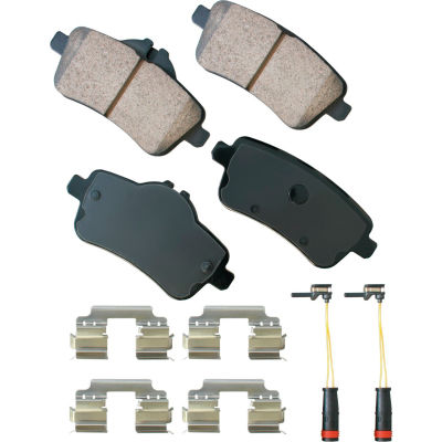 Akebono AKEUR1630A EURO Ultra Premium Ceramic Disc Brake Pad Kit