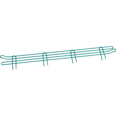 Nexel® Poly-Green® Wire Ledge 42"W x 4"H