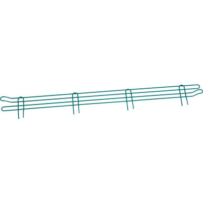 Nexel® Poly-Green® Wire Ledge, 48"W x 4"H