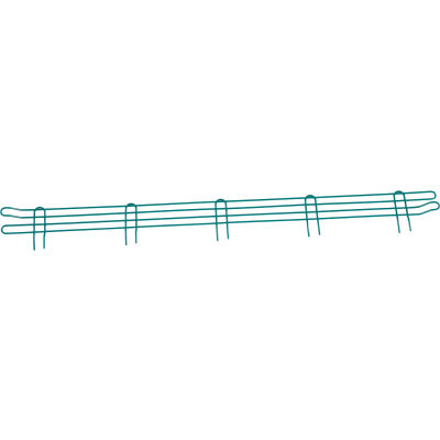 Nexel® Poly-Green® Wire Ledge 54"W x 4"H