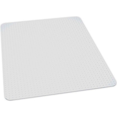 ES Robbins® Bulk Pack Chair Mat for Carpet - 46"W x 60"L - Beveled Edge- No Packaging - Pkg Qty 25