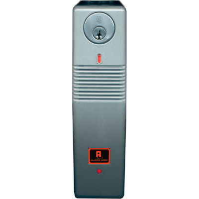 Surface Mounted Door Alarm - Metallic Silver