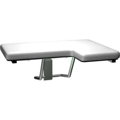 ASI® Folding Shower Seat with Sponge Cushion - Right Hand Seat - 8205-R