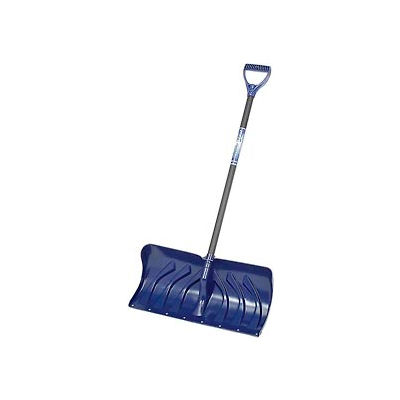 TrueTemper® 1603500 Arctic Blast 24" Poly Blade Snow Pusher Shovel W/ Steel D-Grip Handle