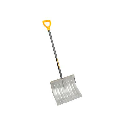 TrueTemper® 1641000 18" Aluminum Blade Combo Snow Shovel W/ Steel Extra Wide D-Grip Handle