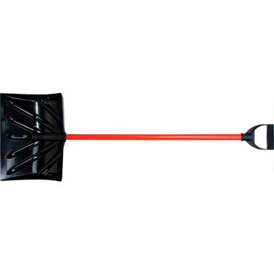 TrueTemper® 1673300 16" Poly Blade Combo Snow Shovel W/ Steel D-Grip Handle