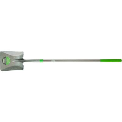 Ames® 25337100 9-3/4" 47" Fiberglass Handle Square Point Transfer Shovel W/ Comfort Step