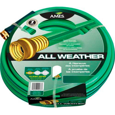 Ames® 4007800A 5/8" X 50' All-Weather PVC Garden Hose