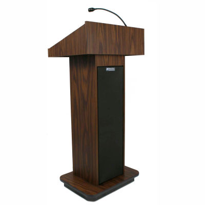 Lecterns | Lecterns with Sound Options | Executive Sound Column Podium ...