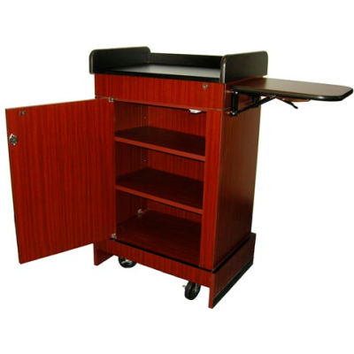 Multimedia Computer Podium / Lectern without Sound - Mahogany