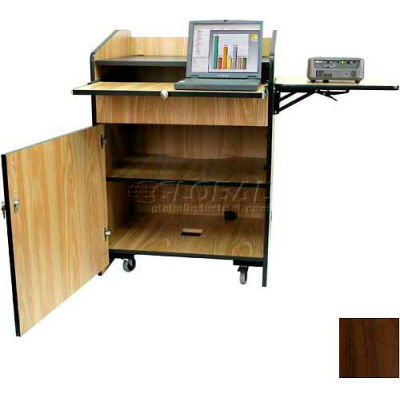 Non Sound Multimedia Presentation Plus Podium - Walnut