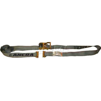 Ancra® 48672-14 Series E & A Ratchet Strap - 16'L - Spring Actuated Fitting