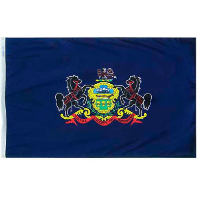 4X6 Ft. 100% Nylon Pennsylvania State Flag