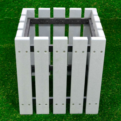 Polly Products Economizer 20" Planter, Black