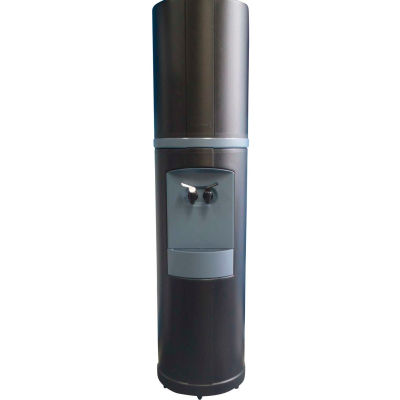 Aquaverve Bottleless Fahrenheit Model Commercial Cold Water Cooler W/ Filtration, Black W/ Blue Trim
