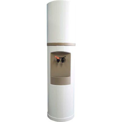 Aquaverve Bottleless Fahrenheit Model Commercial Hot/Cold Cooler W/ Filtr, White W/ Grey Trim