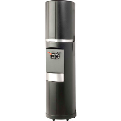 Aquaverve Bottleless Fahrenheit Model Commercial Hot/Cold Cooler W/ Filtr, Black W/Silver Trim