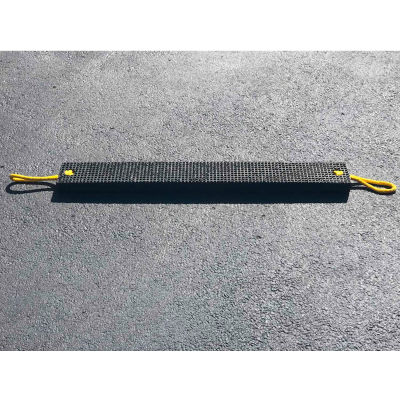 AME Composite Cribbing Grip It, 2" x 4" x 18", Black - 14210