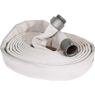 Armored Textiles N51H3LNR50N JAFLINE Double Jacket Fire Hose, 3" X 50 Ft, 400 PSI, Red