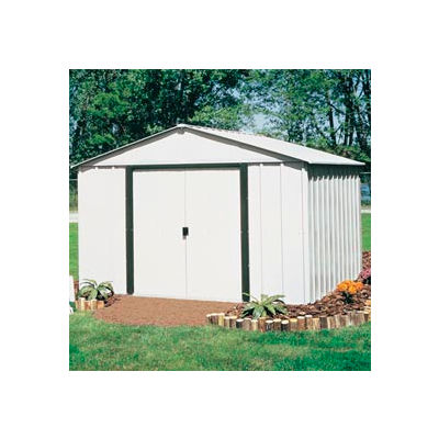 arrow arlington 10' x 12' galvanized steel storage shed