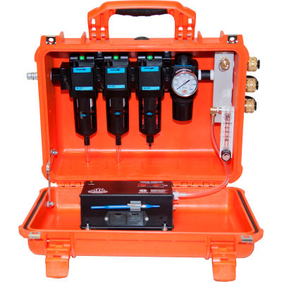 Air Systems 30 CFM Intrinsically Safe Breather Box®, 3 Outlets, Hansen Fitting, BB30-COIS
