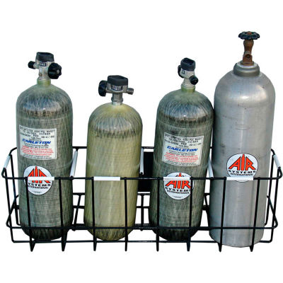 Air Systems International Economical 4-Cylinder Storage Rack, TR-4