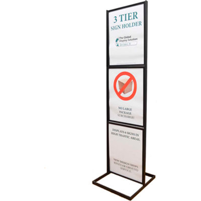 Poster Stands Sign Holder 22"W x 28"H Black