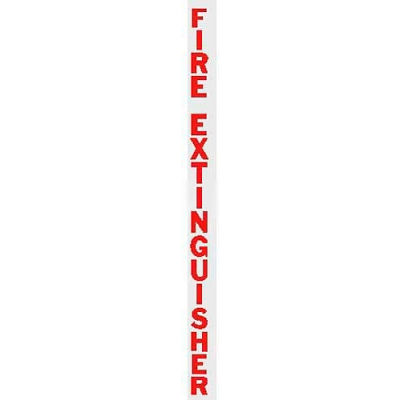 Vertical Die Cut FE Letters, Red