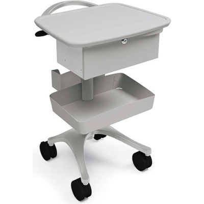 Ergotron® Zido® Phlebotomy Medical Cart, Cool Gray