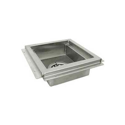 4" Deep Floor Drain, 12"L x 12"W