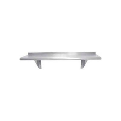 Advance Tabco WS-10-24 Wall-Mounted Shelf Stainless Steel - 24"W x 10"D