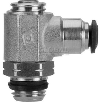 AIGNEP Flow Control 50901N-10-3/8, Screw Adj, Flow Out, 10mm, 3/8" Swift-Fit Universal - Pkg Qty 2