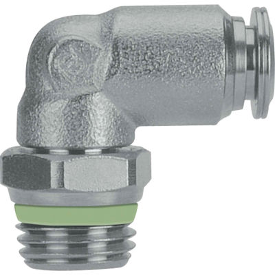 AIGNEP Swivel Male Elbow, 60110-53-02, 5/32" Tube x 1/8" Swift-Fit, Stainless Steel