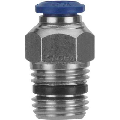 AIGNEP Straight Male 88020-02-32, 1/8" Tube x 10-32 UNF Thread - Pkg Qty 10