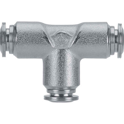 AIGNEP Union Tee, 89230-02, 1/8" Tube, Metallic Collet - Pkg Qty 10