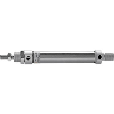 Aignep USA ISO 6432 Double Acting Magnetic Cylinder 16mm Bore x 80mm Stroke