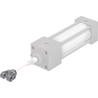 Aignep USA NFPA Rod Clevis 3/4-16 Thread 3-1/4" to 4" NFPA Cylinder