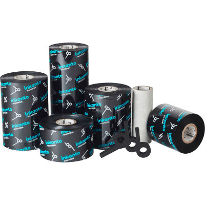 Inkanto T66374IO Wax/Resin Ribbon, 65mm x 450m, APR 6, 12 Rolls/Case