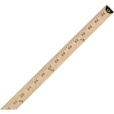 36" Metal Edges Yardstick - Pkg Qty 12