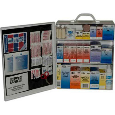 Pac-Kit® 3-Shelf Industrial First Aid Station