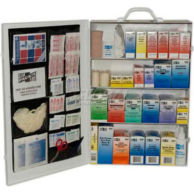 First Aid Only® 4-Shelf Industrial First Aid Station