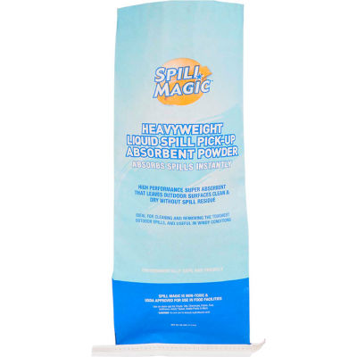 Spill Magic 97106 Aggressive Absorbent, 30 Lb. Bag