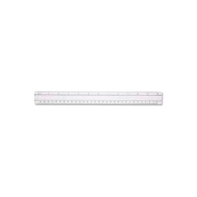 Westcott® Magnifying Ruler, 12" Long, Glass, Clear