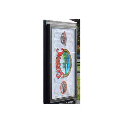 Single Sided Ad Panel Bronze (unlighted)