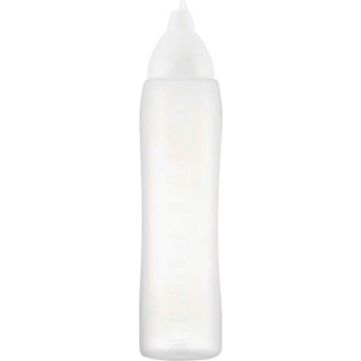 Araven 00557 - Sauce Dispenser, Non-Drip,, LDPE, 1.05 Qt., Translucent & White - Pkg Qty 16