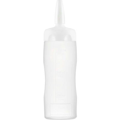 Araven 01376 - Sauce Dispenser, LDPE, 11.8 oz, Translucent & White - Pkg Qty 16